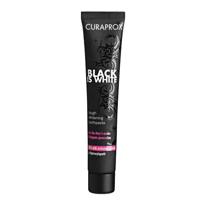 Відбілююча зубна паста Curaprox Black is White