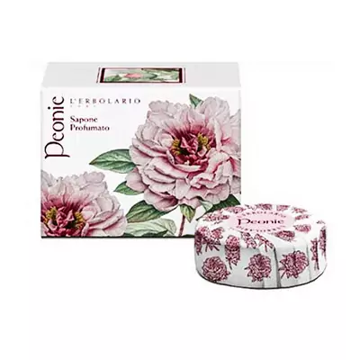 Душистое мыло Пион L'Erbolario Sapone Profumato Peonie