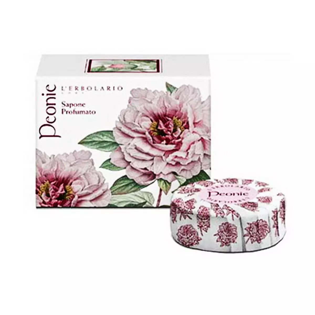 Душистое мыло Пион L\'Erbolario Sapone Profumato Peonie