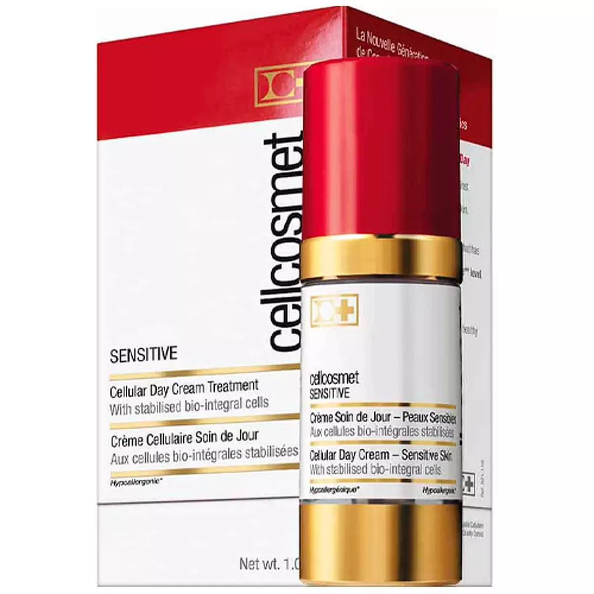 Дневной клеточный крем для чувствительной кожи с дозатором Cellcosmet Sensitive Day Cream