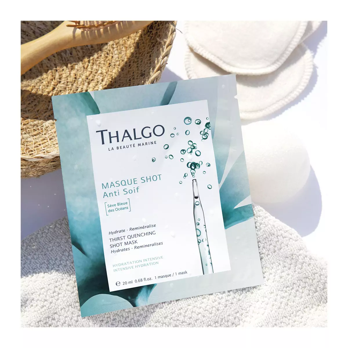 Маска Мгновенное увлажнение Thalgo Thirst Quenching Shot Mask