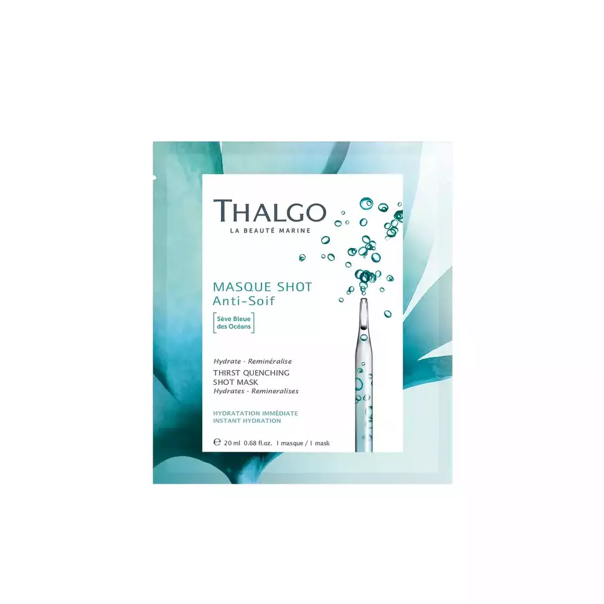 Маска Мгновенное увлажнение Thalgo Thirst Quenching Shot Mask