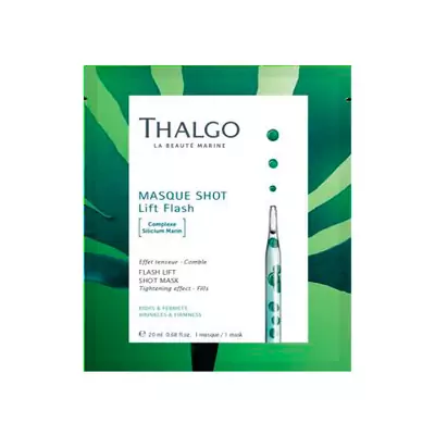 Маска с подтягивающим эффектом морская инъекция красоты Thalgo Masque Shot Lift Flash
