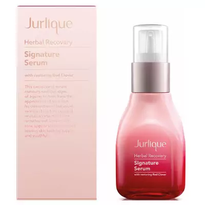 Відновлююча омолоджуюча сироватка для сяйва шкіри обличчя Jurlique Herbal Recovery Signature Serum