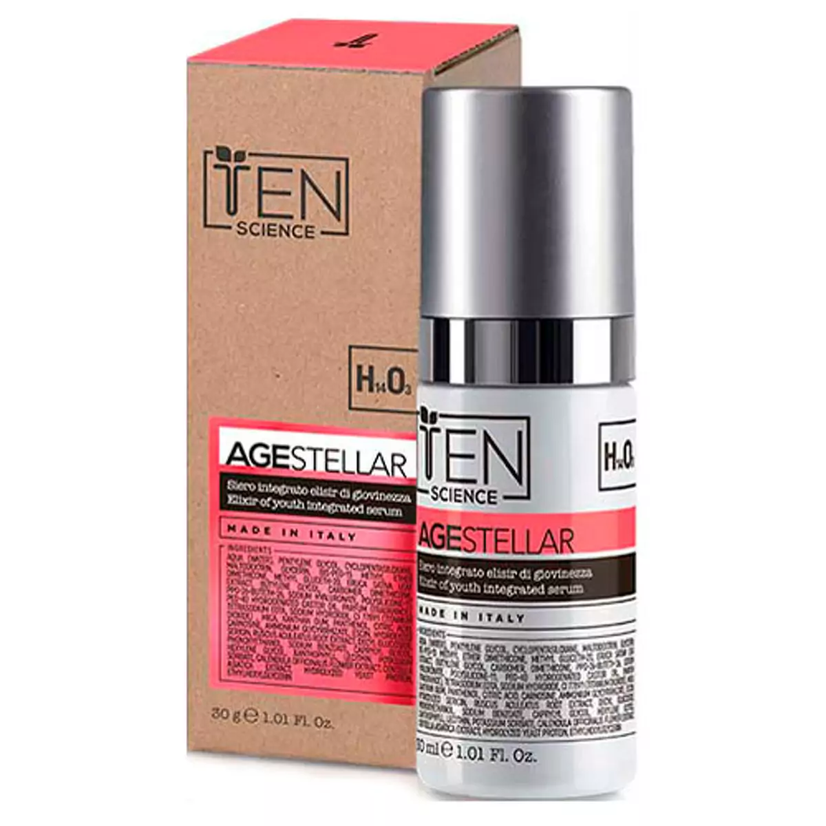 Омолаживающий восстанавливающий эликсир Ten Science Age Stellar Elixir Of Youth Integrated Serum