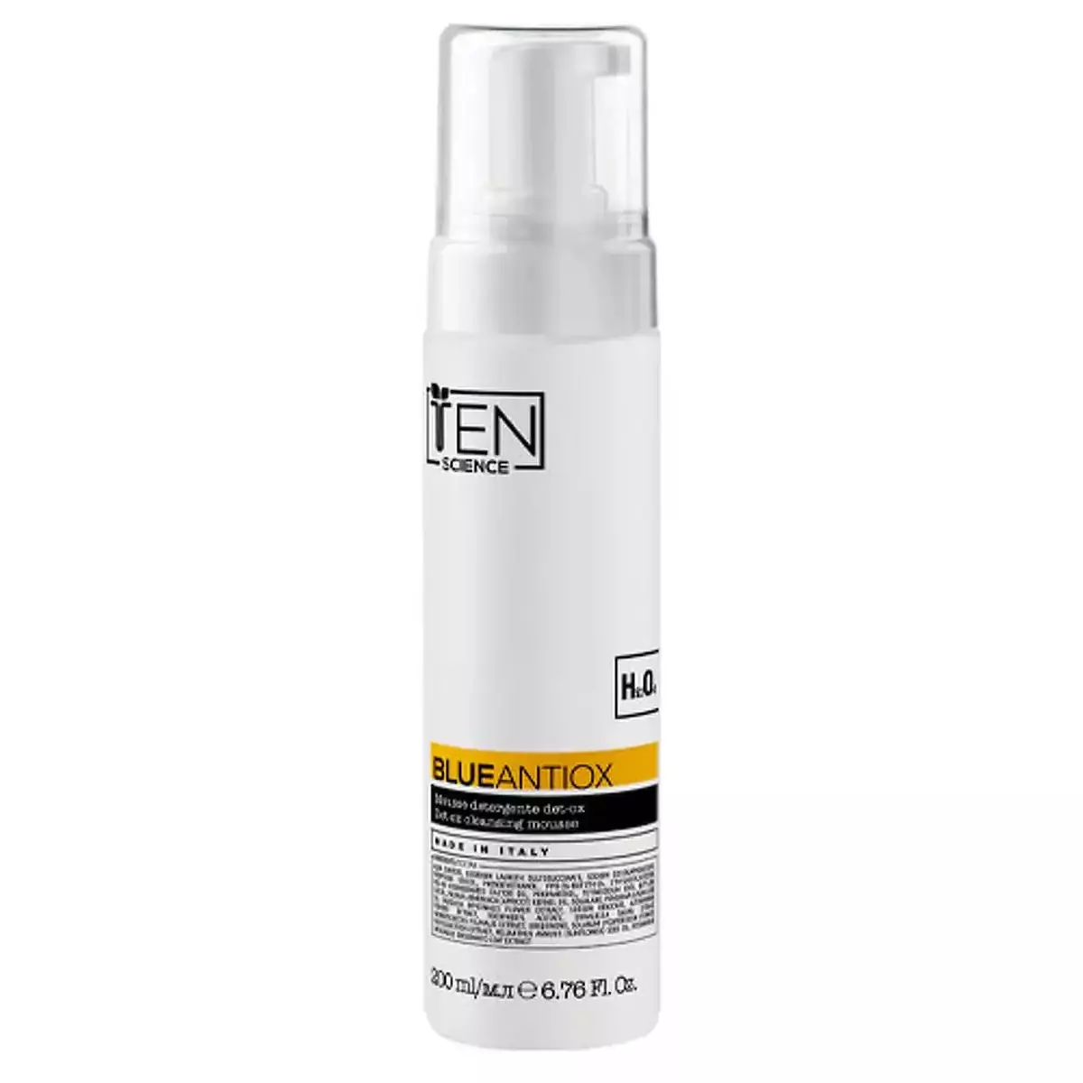 Детокс мус-очищувач для обличчя Ten Science Blue Antiox Cleansing Mousse