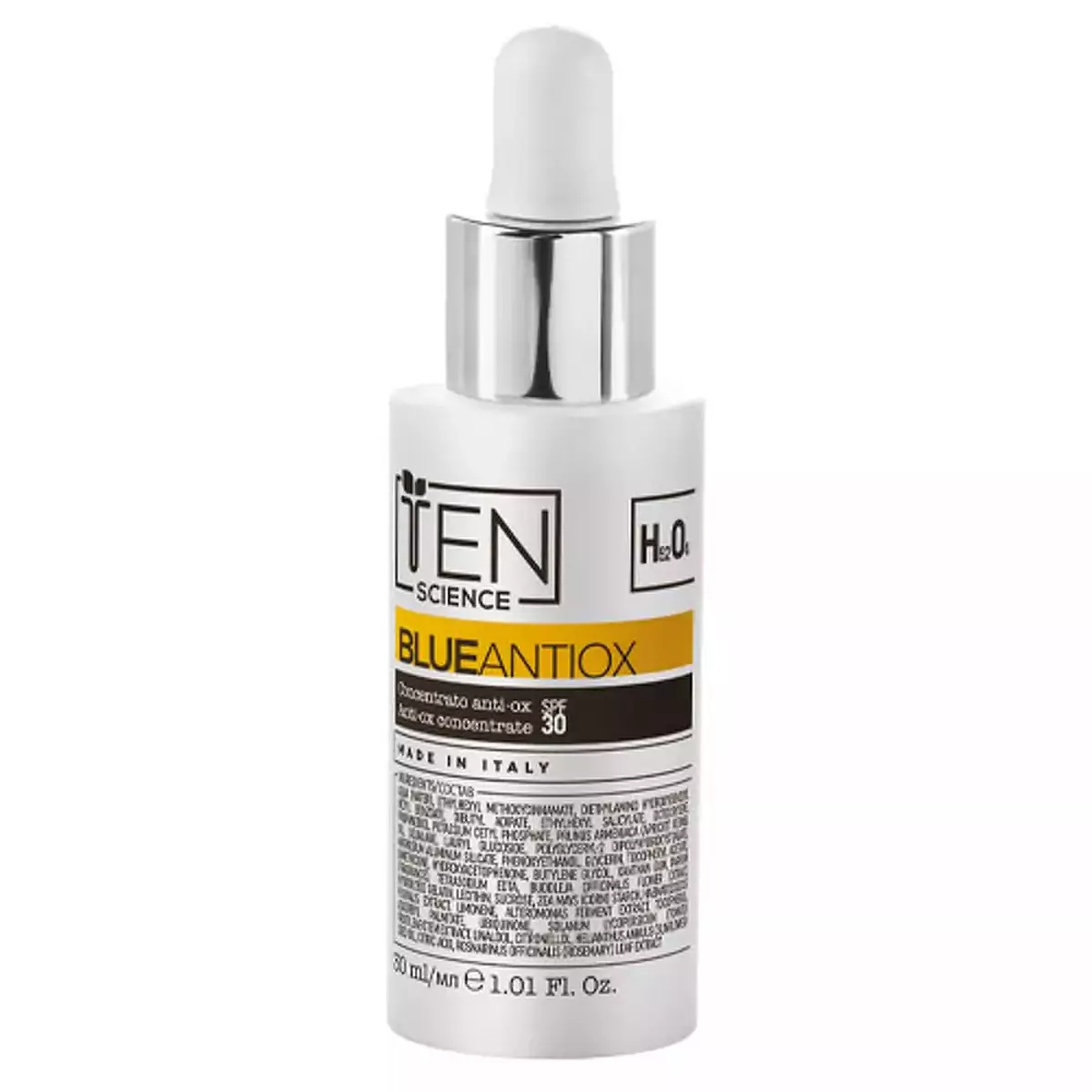 Антиоксидантний концентрат для захисту бар`єру SPF 30 Ten Science Blue Antiox Concentrate SPF 30