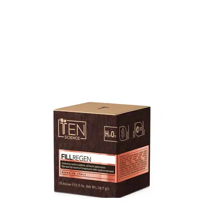 Крем проти зморшок для очей і губ з гіалуроновою кислотою Ten Science Fill Regen Eye and Lip Contour Treatment with Hyaluronic Acid