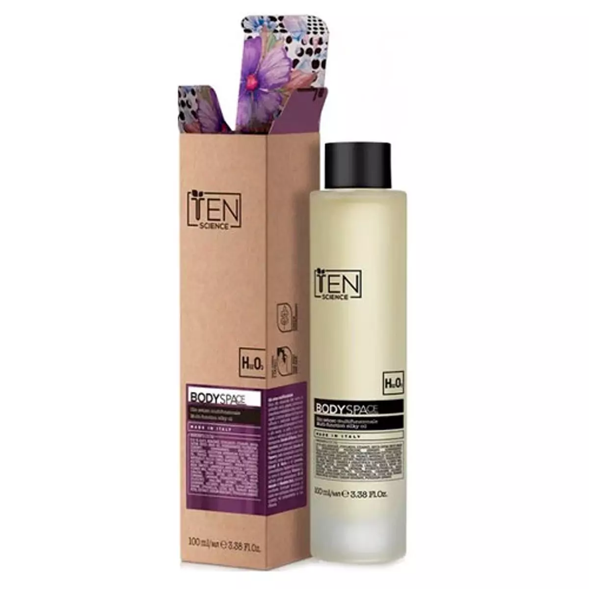 Шовкова Олія для Обличчя, Тіла і Волосся Ten Science Body Space Multi Function Silky Oil