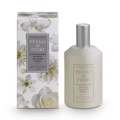 Масло для тела, волос и лица Лепестки и Цветы L'Erbolario Petali and Fiori Olio Setificante Multiuso