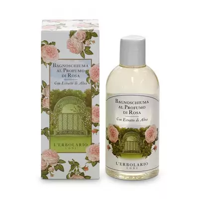 Піна для ванни - гель для душу Троянда LErbolario Bagnoschiuma al Profumo di Rosa