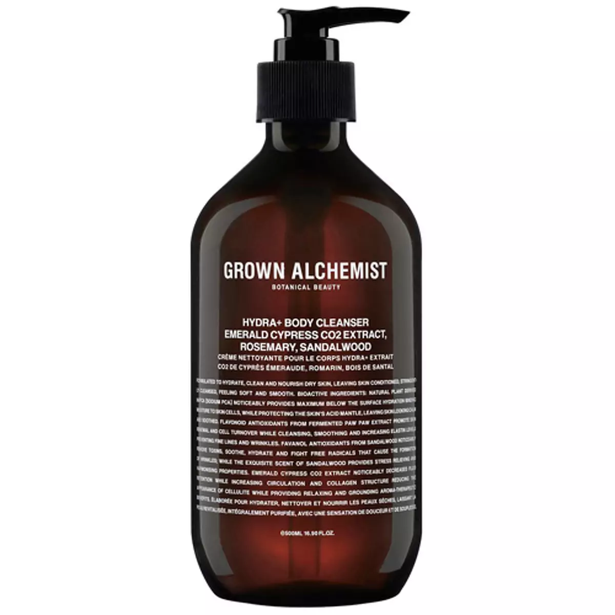 Увлажняющий очищающий гель для тела Grown Alchemist Hydra+ Body Cleanser
