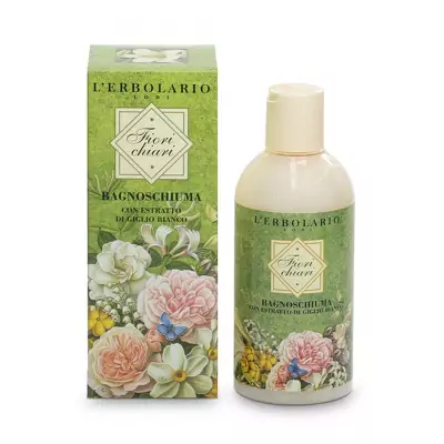 Піна для ванни - гель для душу Світлоцвіт L'Erbolario Bagnoschiuma Fiorichiari