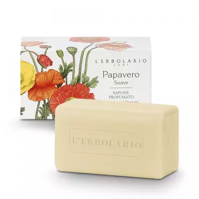 Запашне мило Солодкий Мак L'Erbolario Papavero Soave Sapone Profumato