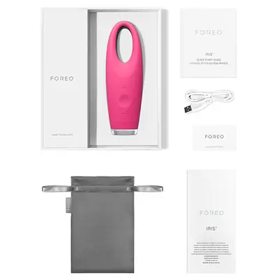 Масажер для надання сяйва шкірі навколо очей FOREO IRIS Eye Massager Magenta