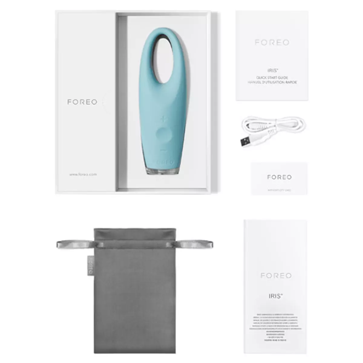 Масажер для надання сяйва шкірі навколо очей FOREO IRIS Eye Massager Mint