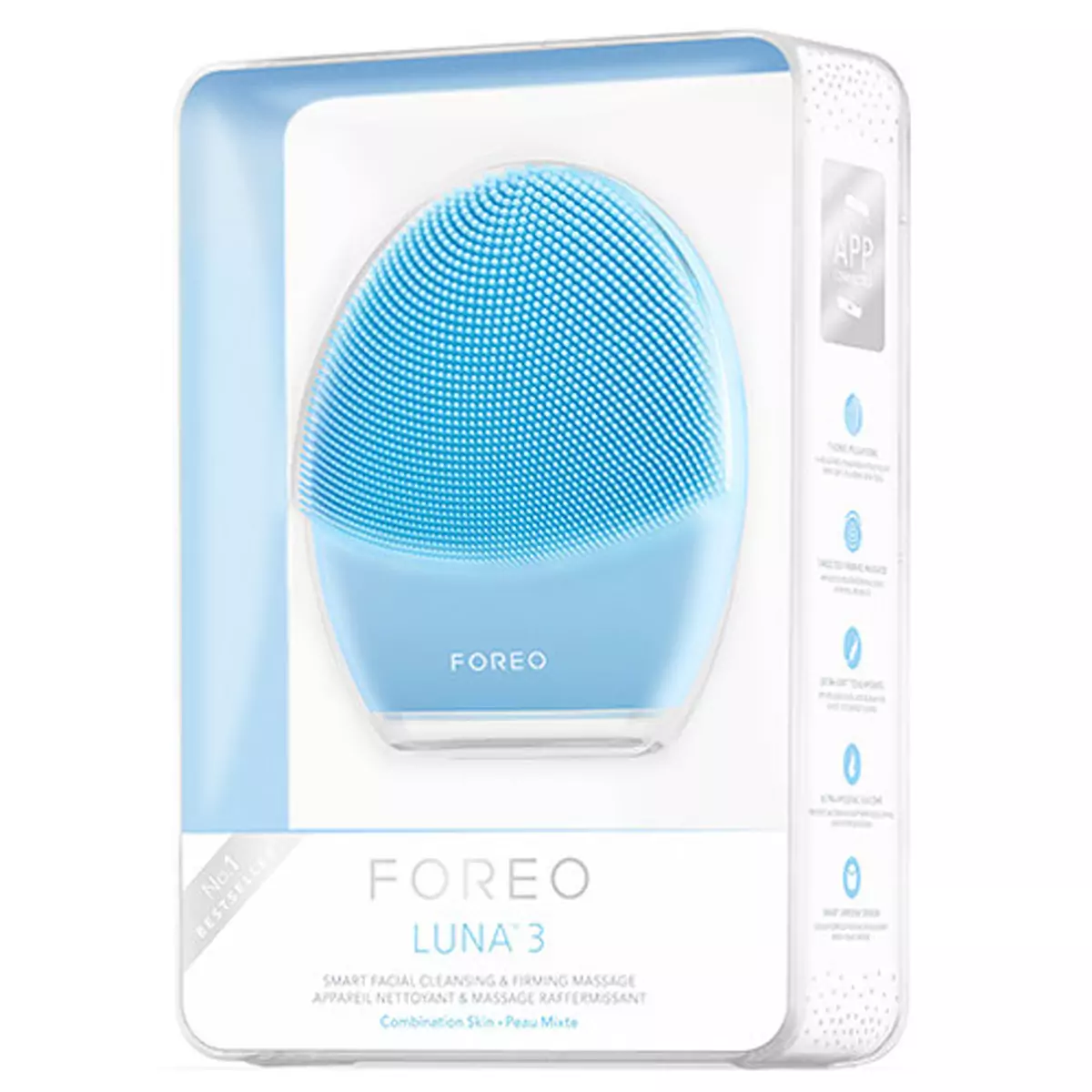 Очищаючий та тонізуючий масажер для обличчя FOREO LUNA 3 for Combination Skin