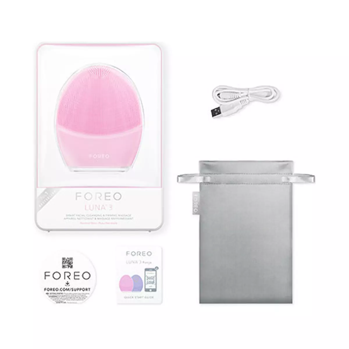 Очищаючий і тонізуючий масажер для обличчя FOREO LUNA 3 for Normal Skin