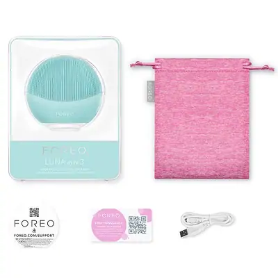 Модернізований очищуючий масажер для обличчя FOREO LUNA mini 3 Mint