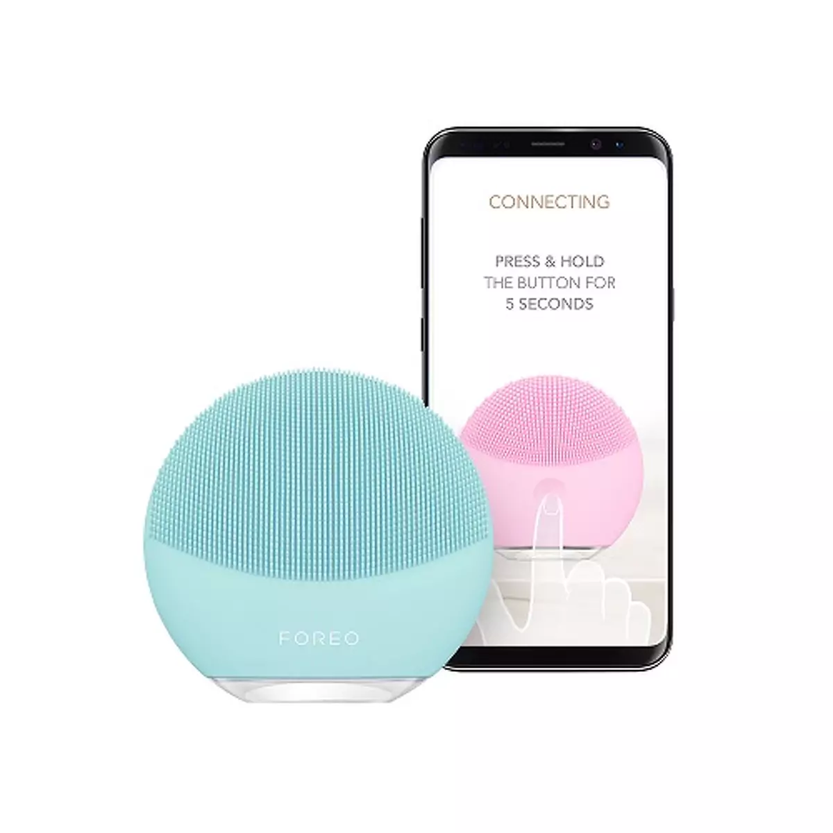 Модернізований очищуючий масажер для обличчя FOREO LUNA mini 3 Mint
