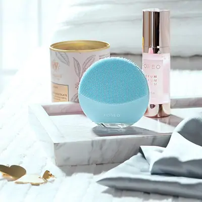 Модернізований очищуючий масажер для обличчя FOREO LUNA mini 3 Mint