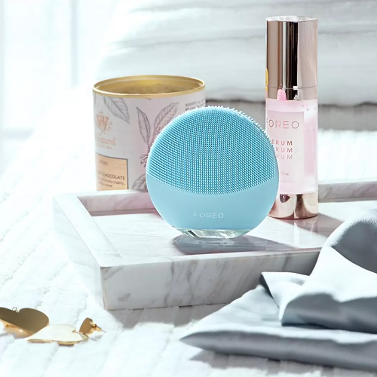 Модернізований очищуючий масажер для обличчя FOREO LUNA mini 3 Mint