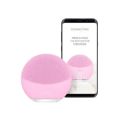 Модернізований очищуючий масажер для обличчя FOREO LUNA mini 3 Pearl Pink
