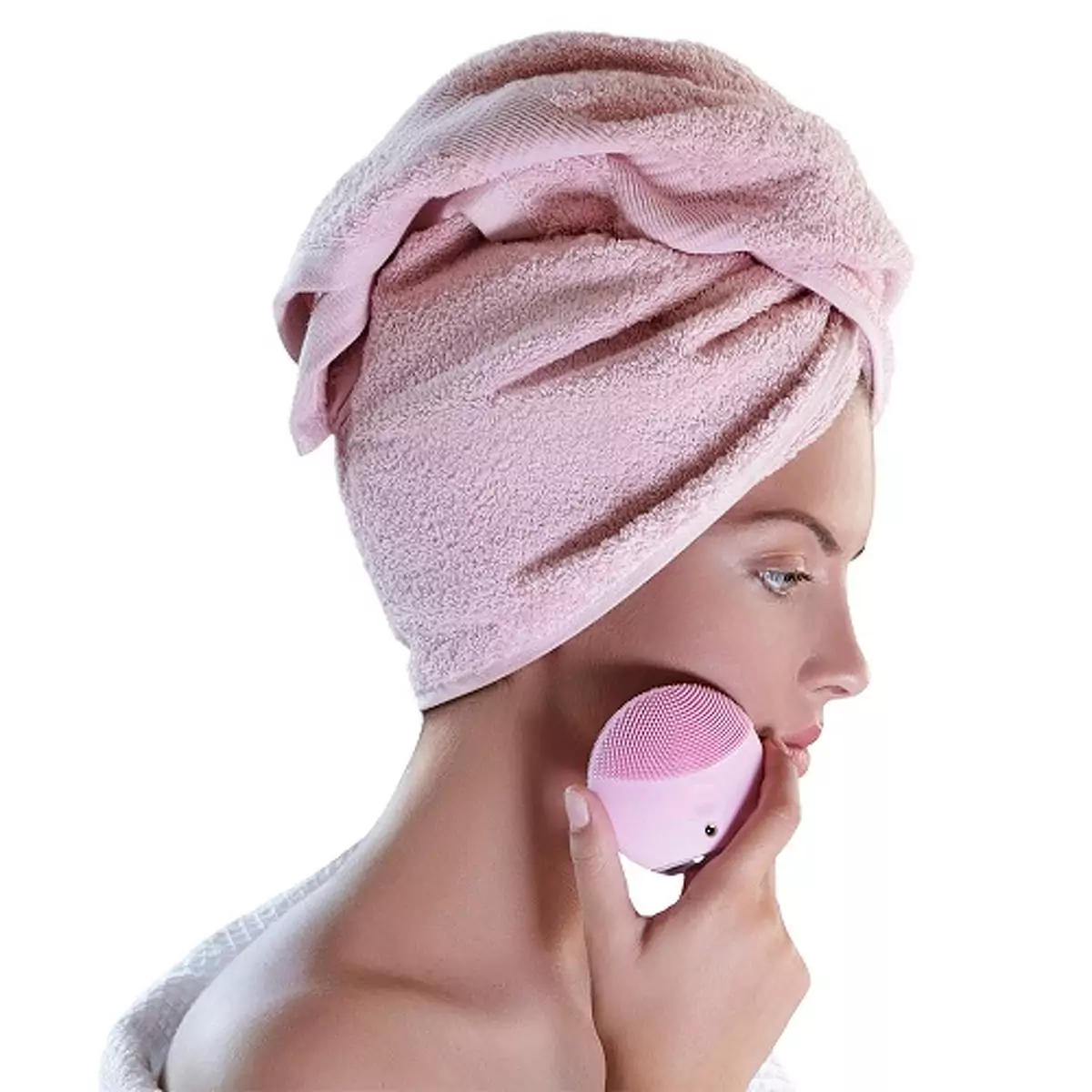 Модернізований очищуючий масажер для обличчя FOREO LUNA mini 3 Pearl Pink