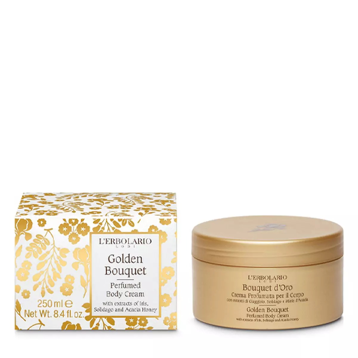 Крем для тела Золотой Букет L\'Erbolario Bouquet d\'Oro Crema Profumata per il Corpo