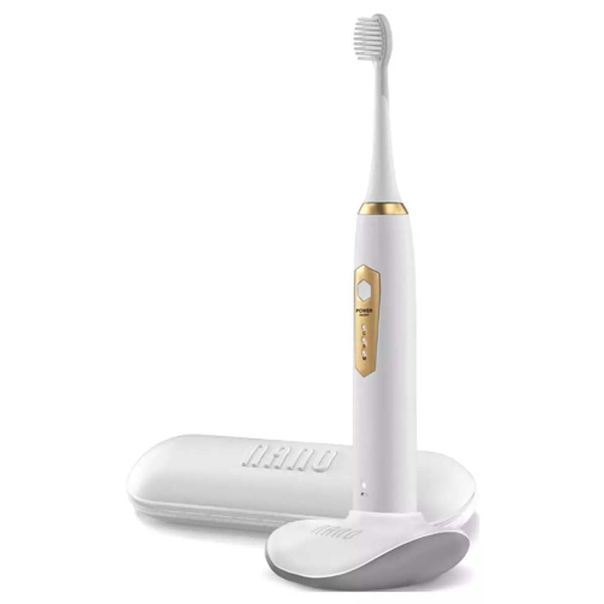 Звуковая отбеливающая зубная щетка N-1 WhiteWash Laboratories Nano Sonic Whitening Toothbrush