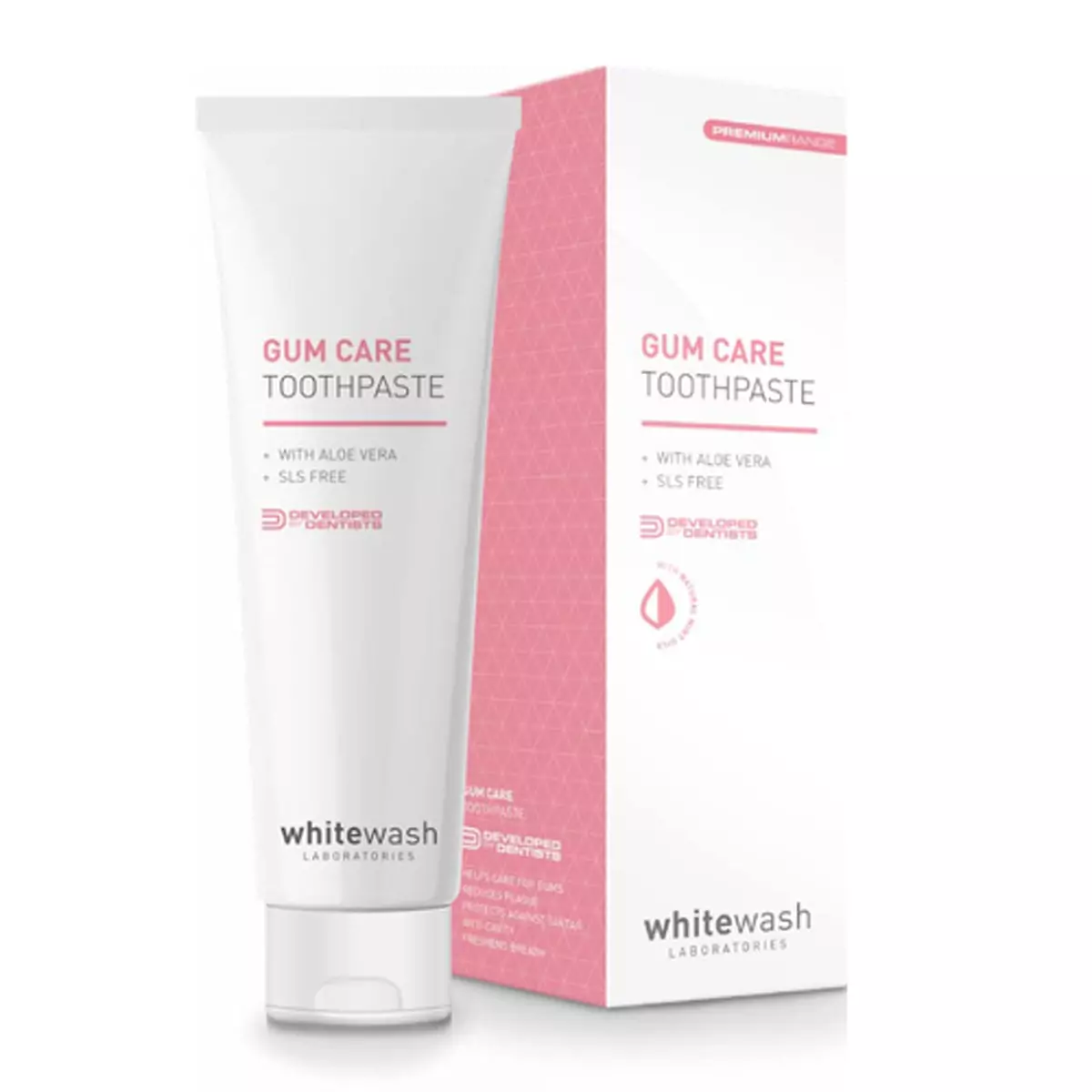 Зубная паста Интенсивная защита десен WhiteWash Laboratories Gum Care Toothpaste