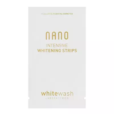 Интенсивно отбеливающие полоски WhiteWash Laboratories Nano Intensive Whitening Strips