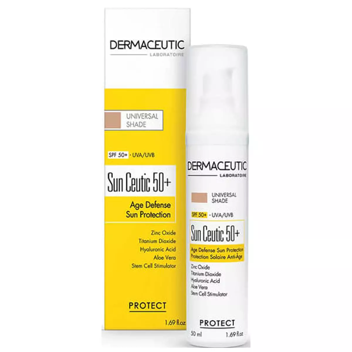 Тонирующий солнцезащитный крем Dermaceutic SUN Ceutic Teinte SPF50
