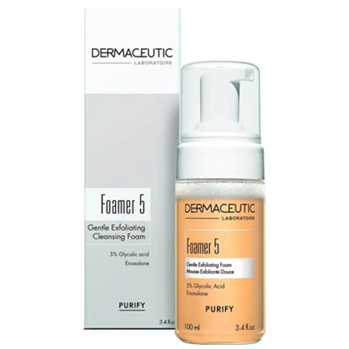 Нежная отшелушивающая очищающая пенка Dermaceutic Foamer 5