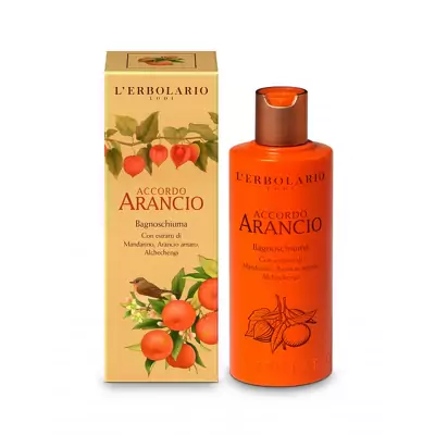 Піна для ванни - гель для душу Фізаліс L'Erbolario Accordo Arancio