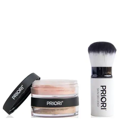 Кисть Кабуки большая с колпачком PRIORI Kabuki Brush