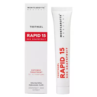 Гелеподібна зубна паста Montcarotte RAPID 15