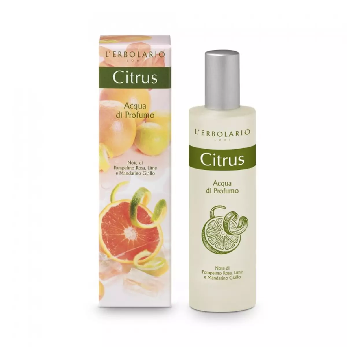 Парфюмированная вода Цитрус L\'Erbolario Acqua Di Profumo Citrus