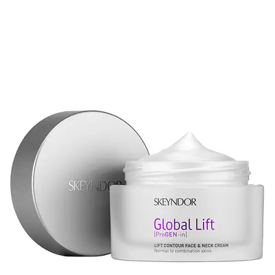 Крем-лифтинг для лица и шеи Skeyndor Global Lift Contour Face and Neck Cream For Normal To Combination Skin