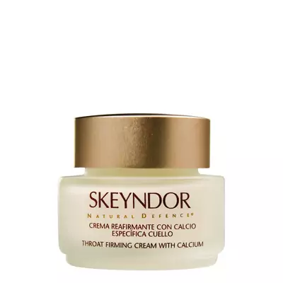 Зміцнюючий крем з кальцієм для шиї і декольте Skeyndor Natural Defence Throat Firming Cream with Calcium