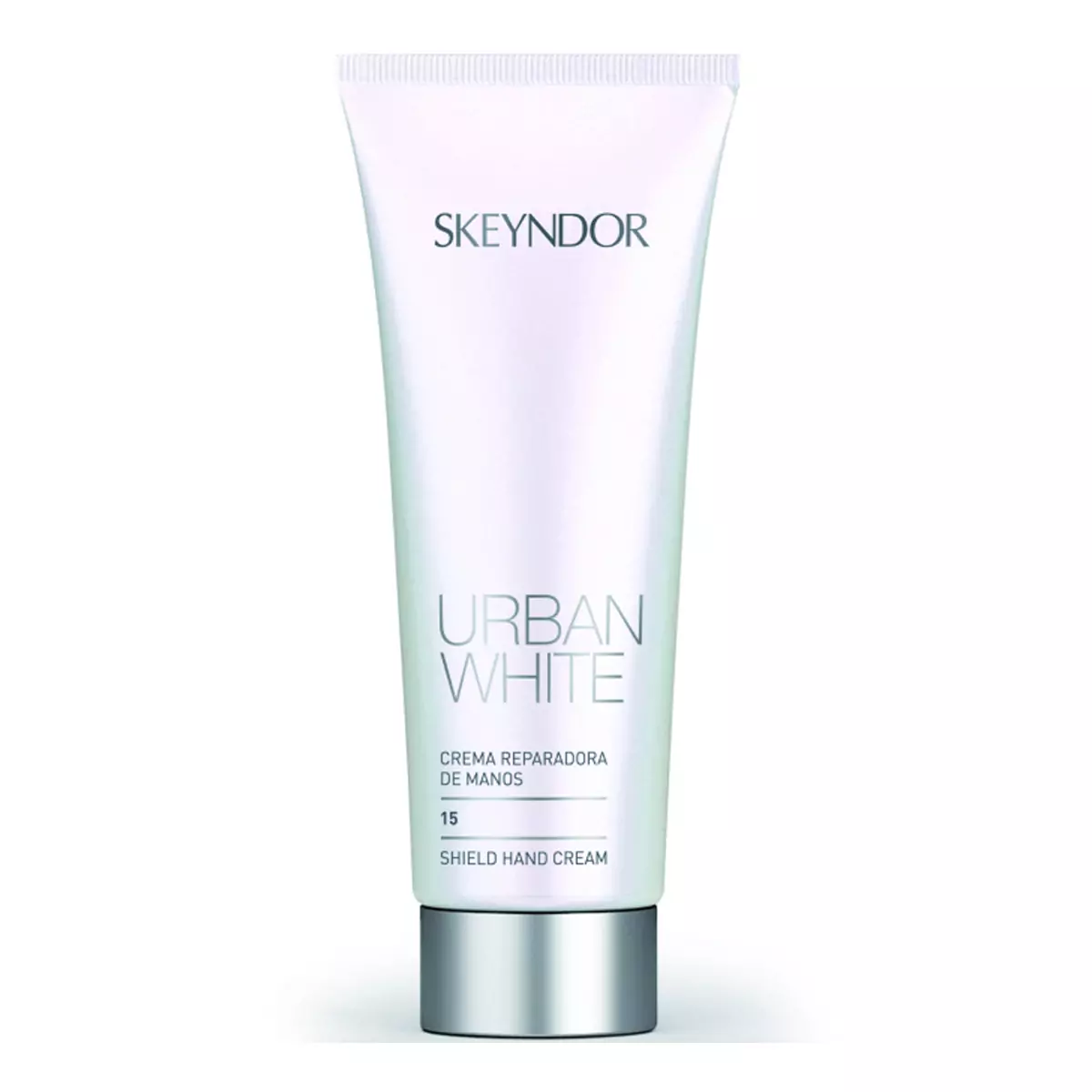Освітлюючий захисний крем для рук Skeyndor Urban White Shield Hand Cream SPF15