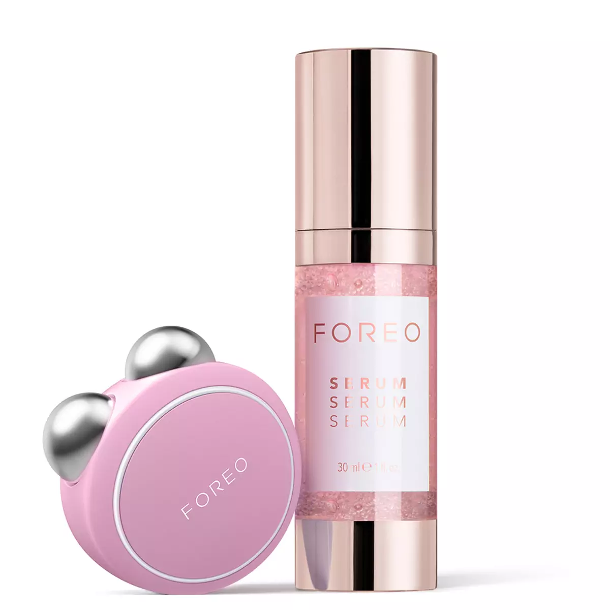 Цілеспрямоване мікротокове зміцнення шкіри обличчя Foreo BEAR Mini Pearl Pink
