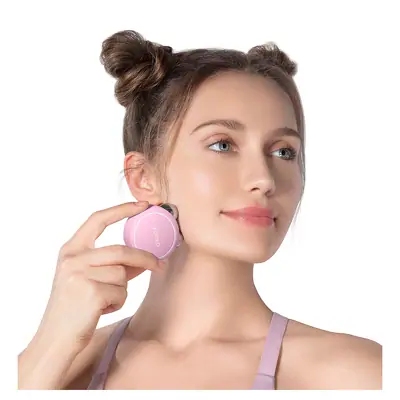 Цілеспрямоване мікротокове зміцнення шкіри обличчя Foreo BEAR Mini Pearl Pink