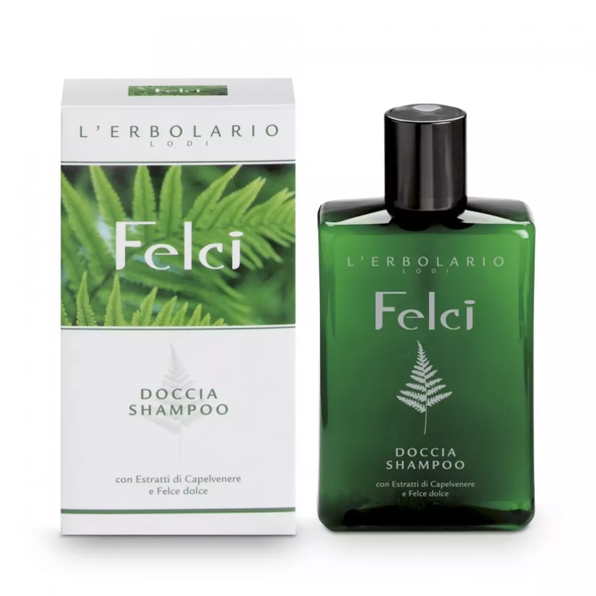 Шампунь-гель для душа Папоротник L\'Erbolario Felci Doccia Shampoo
