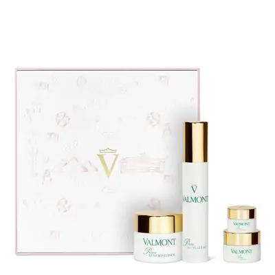 Фирменный косметический набор Valmont Prime Renewing Pack Retail Set [706151706144]
