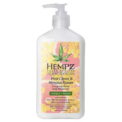 Молочко для тіла Рожевий лимон-Мімоза Hempz Fresh Fusions Pink Citron and Mimosa Flower Energizing Herbal Body Moisturizer