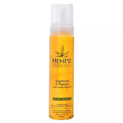 Гель для душу Тростинний цукор-Папайя Hempz Sugarcane and Papaya Herbal Foaming Body Wash