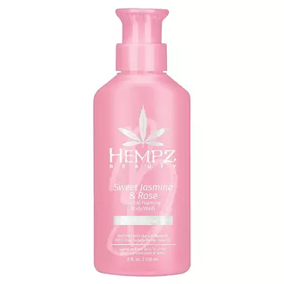 Гель для душу Жасмин-Троянда Hempz Sweet Jasmine and Rose Herbal Foaming Body Wash