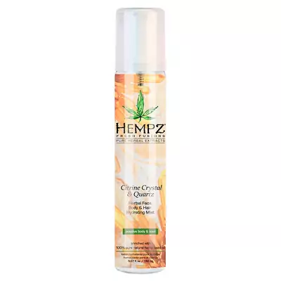 Освіжаючий спрей для тіла Цитрус і Кварц Hempz Citrine Crystal and Quartz Body and Hair Hydrating Mist
