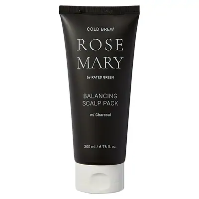 Балансирующая маска с розмарином Rated Green Rose Mary Balancing Scalp Pack Charcoal